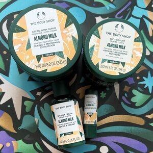 The Body Shop Almond Milk Soft Skin Set | Gentle Care & Glow